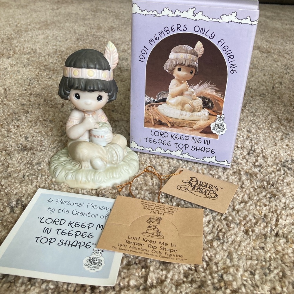 Precious Moments “Lord Keep Me In Teepee Top Shape”